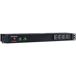 CyberPower RKBS15S4F8R Rackmount surge protector, 15-Amp, 3600 Joules, 12 NEMA 5-15R outlets
